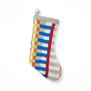LEGO Limited Edition 20” Color Block Stripe Sweater Knit Stocking